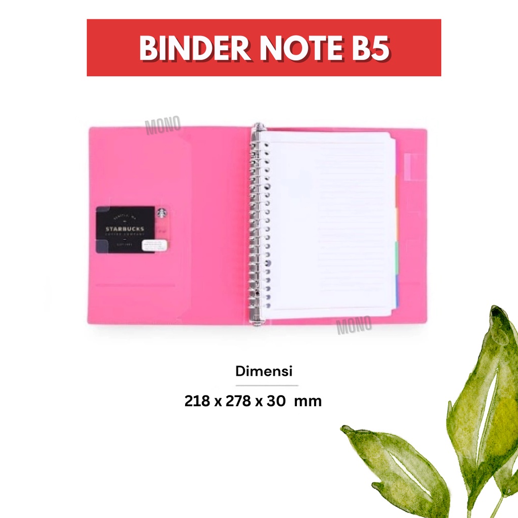 

INTERX Binder Note B5 Inter X / Binder loose leaf B5