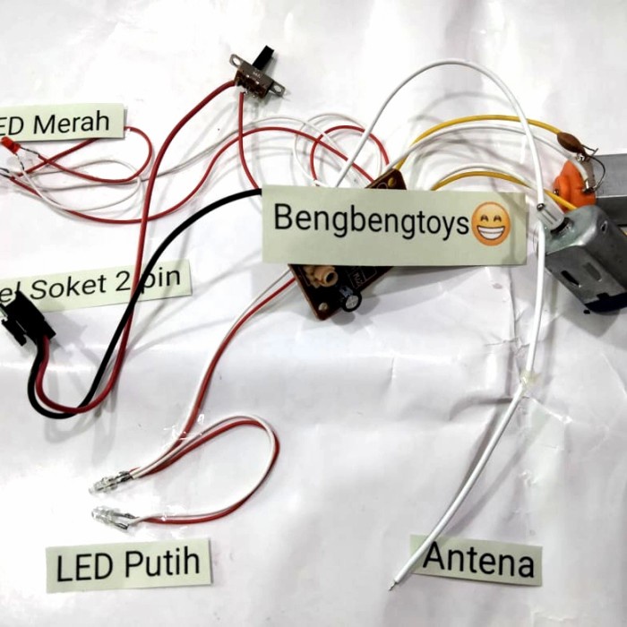 Modul PCB RC dan Remote PCB Remote Control 4.8V