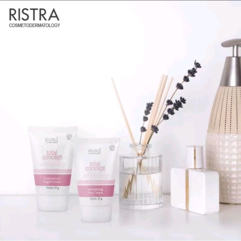 GRATIS ONGKIR Ristra Total Concept Whitening Concentrate Night cream - day cream(murah)