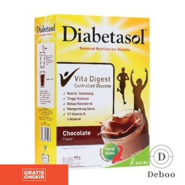 

Diabetasol 570gram / Susu Diabetasol 570gr Vita Digest