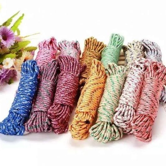 tali jemuran 10 meter nilon camping pakaian tambang 10 meter ikat  waregrosir