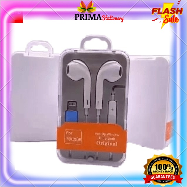 Legend Time Headset earphone iphone colokan lightning For i7/8/X/XS/XR Headset