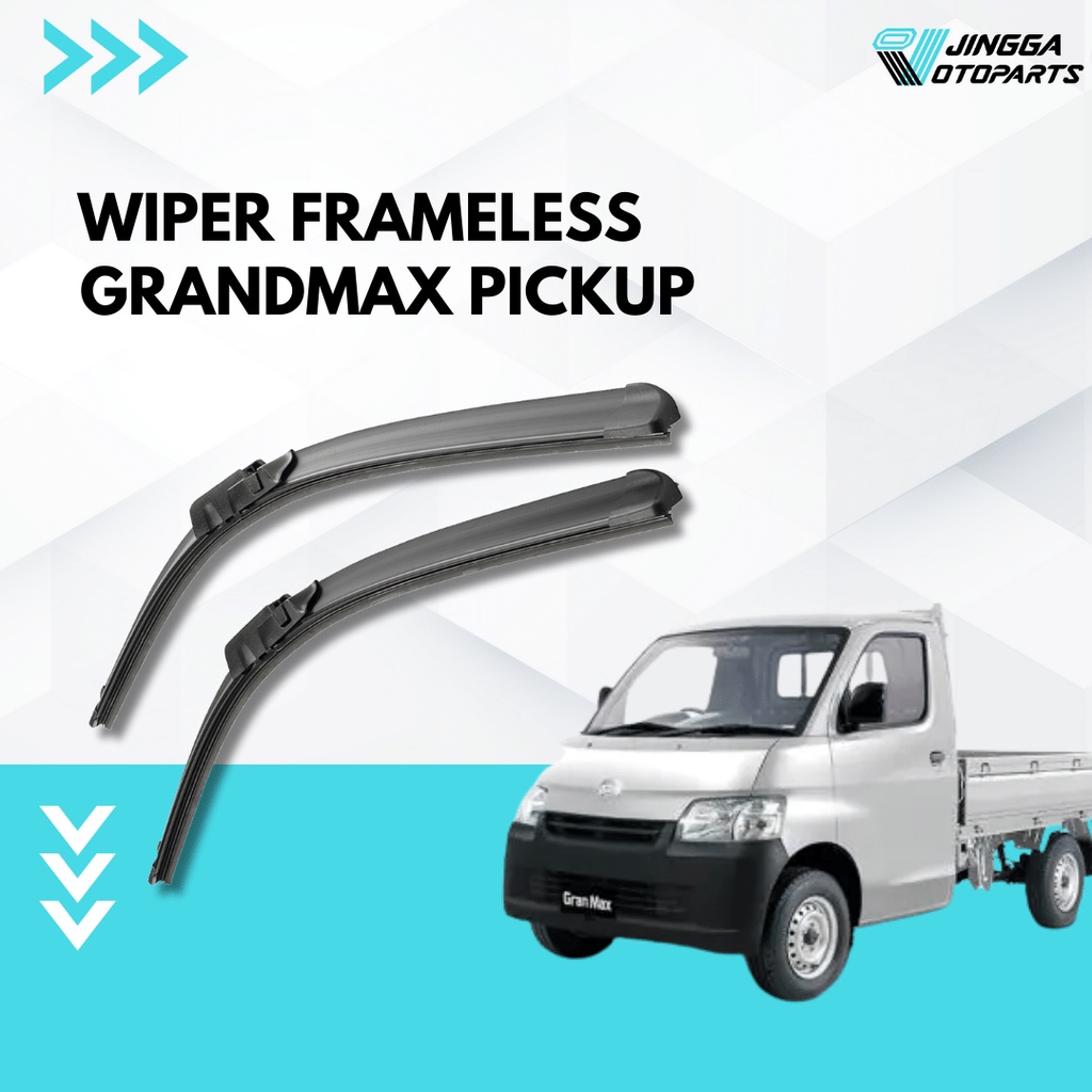 Wiper Mobil Pick Up Gran Max Sapuan Kaca Mobil Model Frameless Banana Karet 1 Set Ori Variasi Mobil 