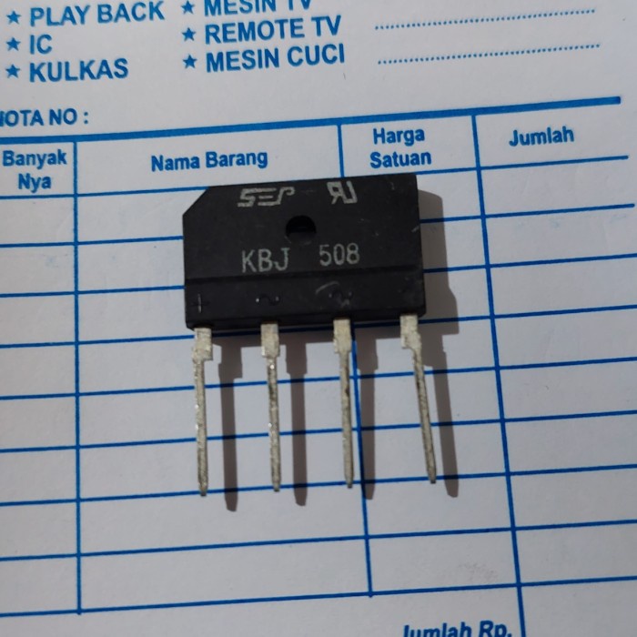 dioda sisir 6a 400v - sisir 3A KBJ508