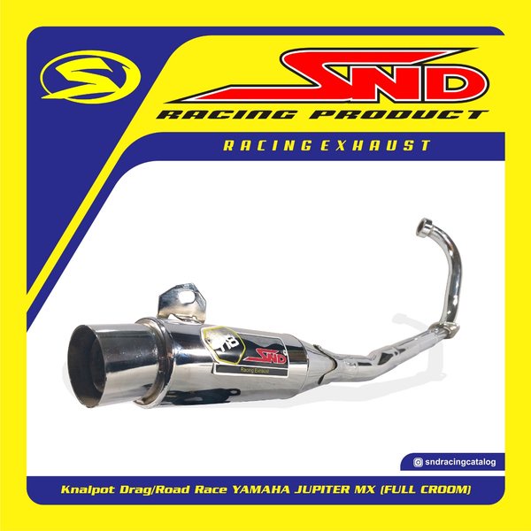 ready Knalpot Racing Jupiter Mx SND Fullcroom Original