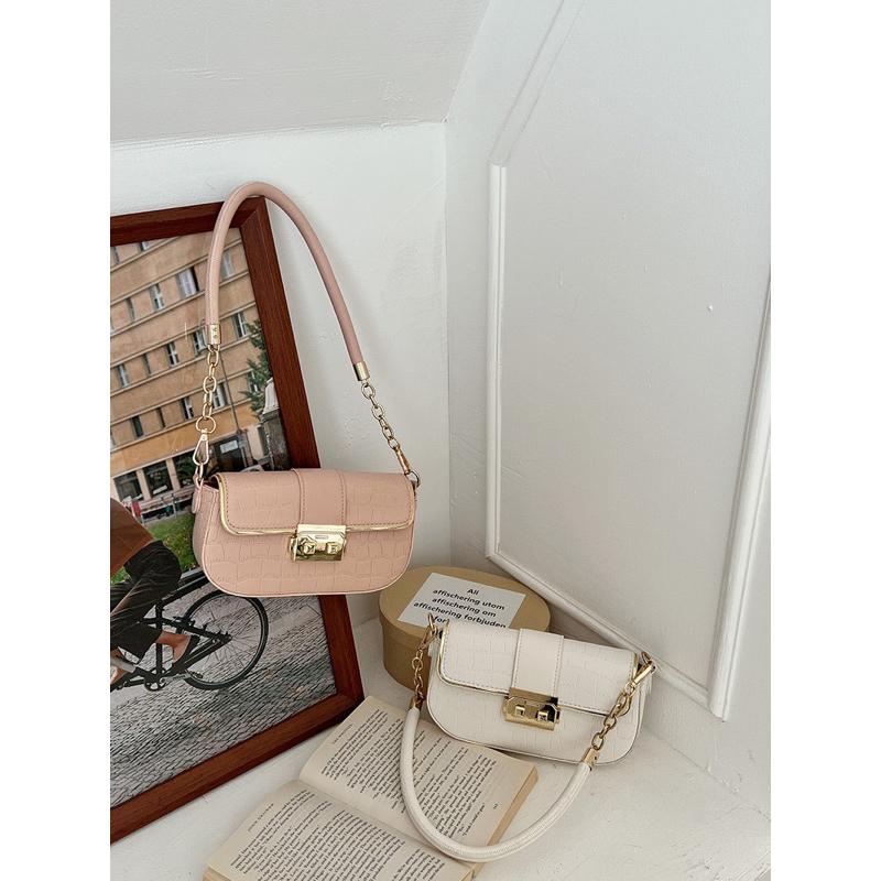 Tas Selempang Kulit Wanita GC 8665 Kecil Tas Hp Cewek Bahu Slingbag Rantai