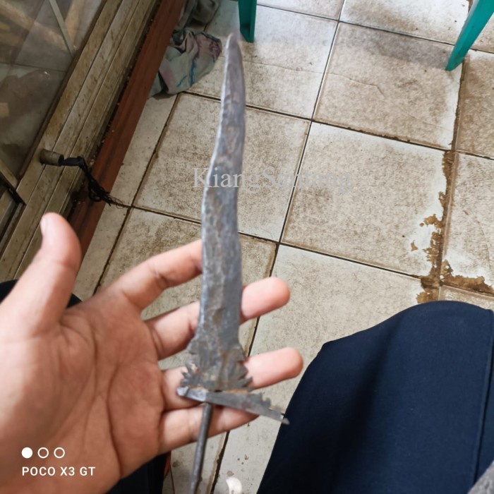 keris jangkung omyang jimbe kembar ori sepuh majapahit bk megantara se antik