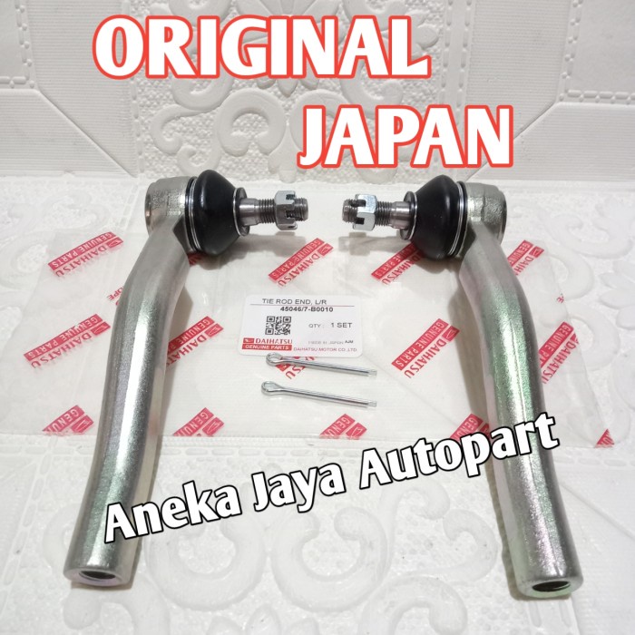 tie rod end daihatsu Xenia 1000cc 1.0cc original japan harga 1set 2pcs