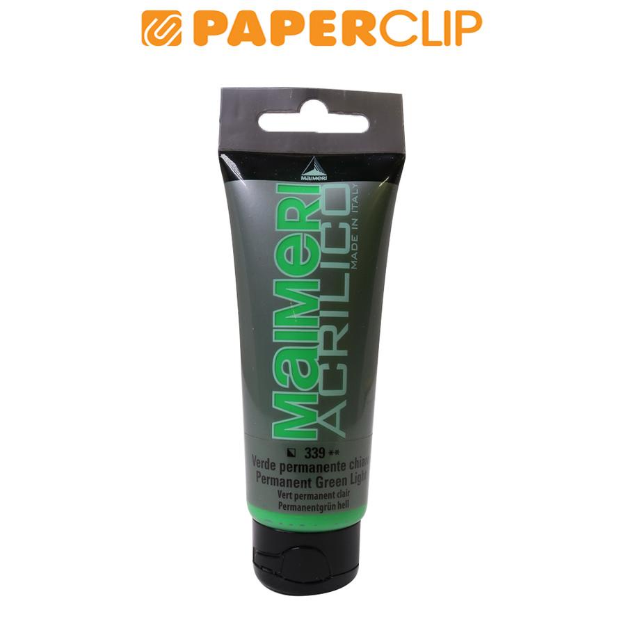 

ACRYLIC COLOR MAIMERI 75ML M0916339 PERMANENT GREEN LIGHT