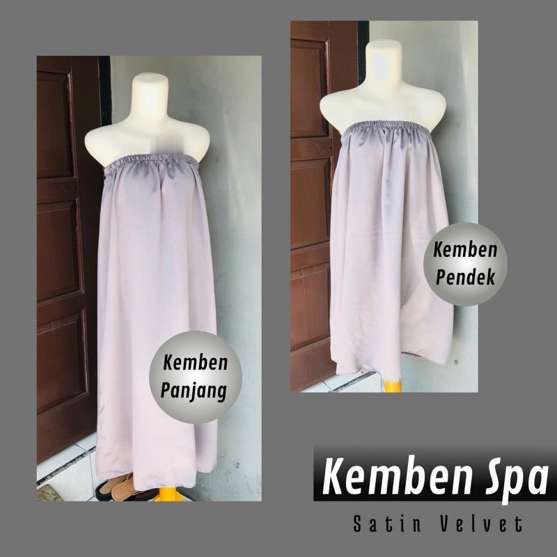 Kemben Spa Facial Salon Kemben Salon Kecantikan Bahan Satin Kemben Klinik Kecantikan Kemben Spa Panj