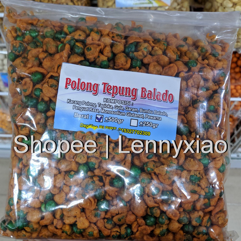 

Kacang Polong Tepung Balado - Snack Cemilan Lebaran