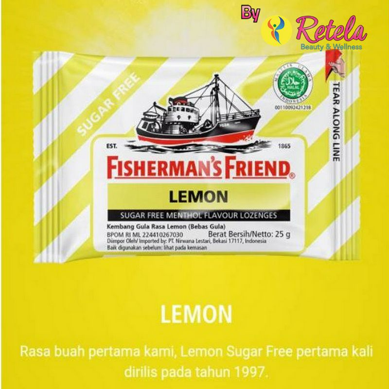 

FISHERMAN`S SF LEMON 25GR