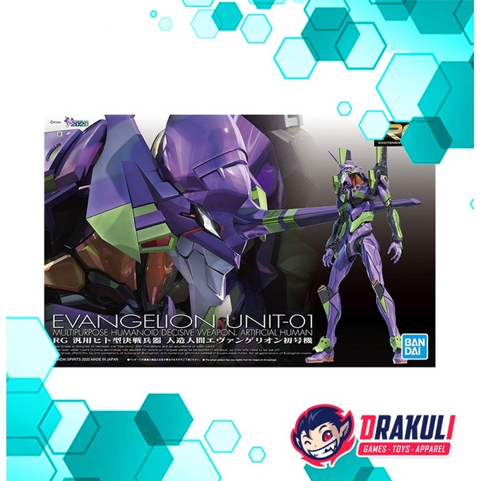 BANDAI Plamo RG Evangelion Unit-01