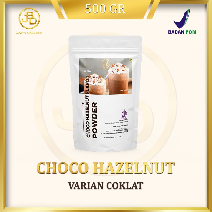 

St22- Bubuk Minuman Premium Choco Hazelnut 1Kg || Jakarta Bubble Drink - 500 gram