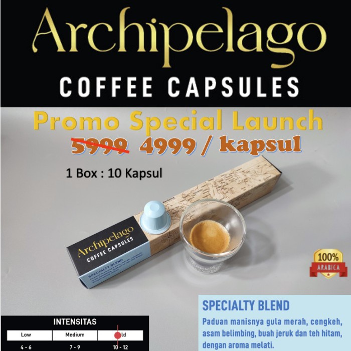 

[Big Sale] Nespresso Starbucks Coffee Capsule Capsules Kopi Kapsul Lungo Espresso - ARCHI SPECIAL