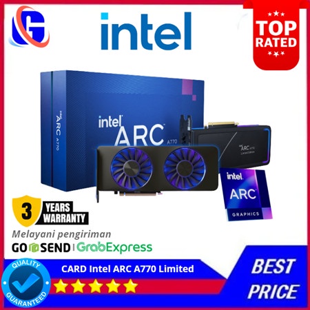 VGA CARD Intel ARC A770 Limited Edition 16GB GDDR6