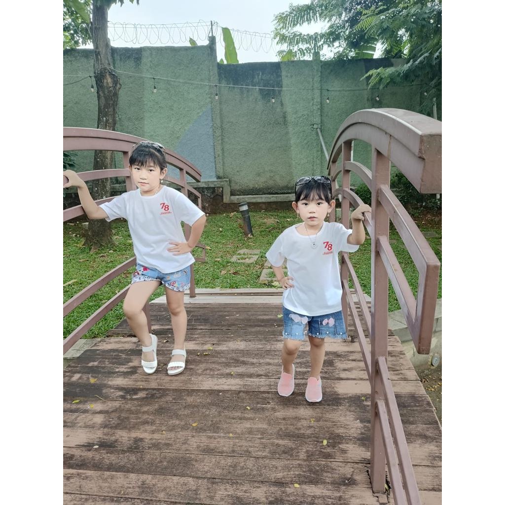 FASHION BAJU REDLOVE136 ( TERBARU ) ATASAN ANAK ANAK 17 AGUSTUS / BAJU FASHION ANAK ANAK / KAOS ANAK