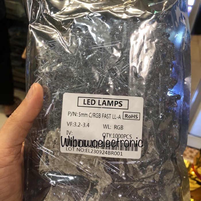 LED 3WARNA 5MM RGB led 5mm 3warna