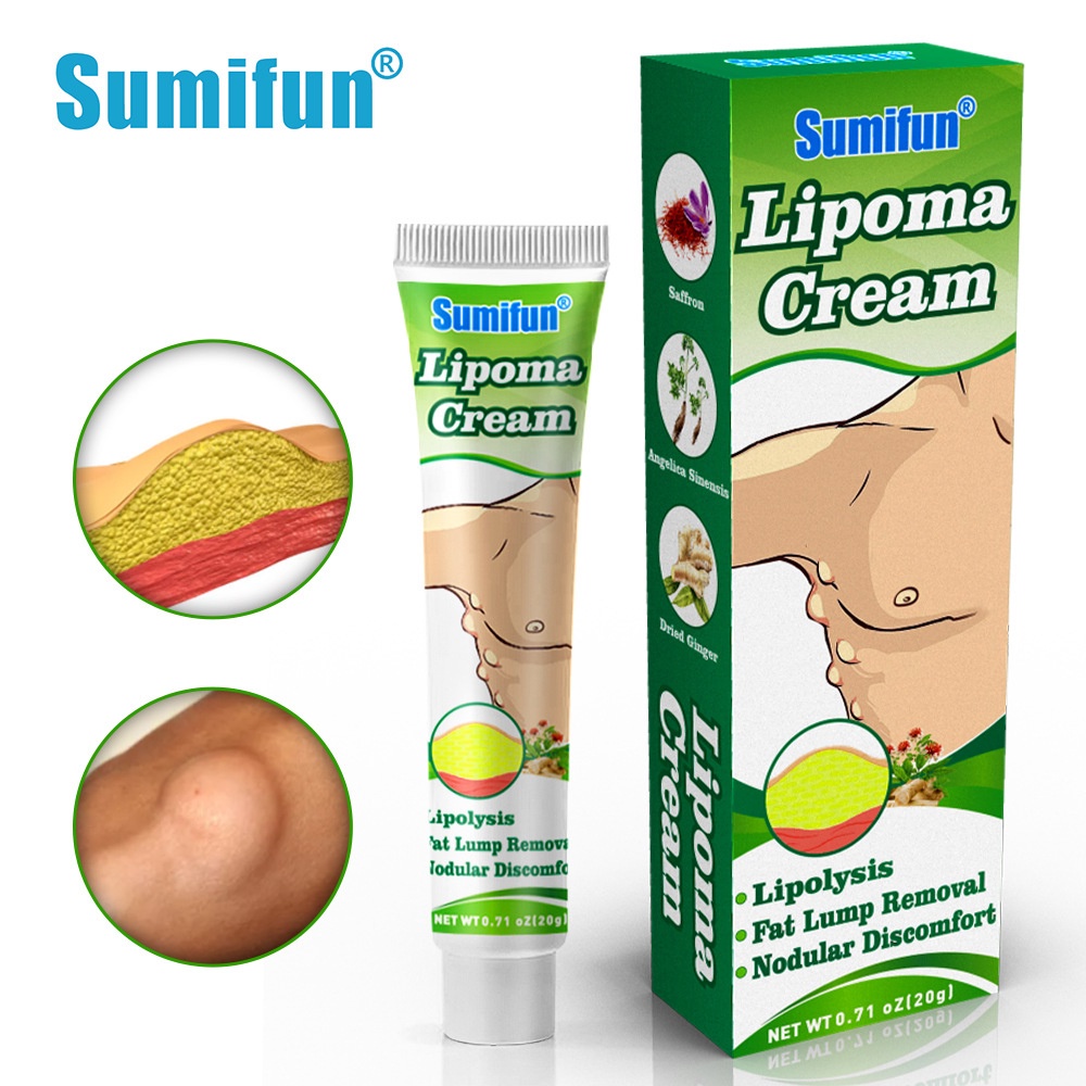 Sumifun Salep Obat Cream Lipoma Penghilang Lemak Benjolan Bengkak Kulit Herbal
