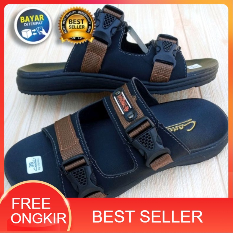 BEST SELLER BIG SALE SANDAL PRIA/SANDAL PRIA SLOP/SANDAL SLOP PRIA/SANDAL KULIT PRIA/SANDAL CARVIL/S