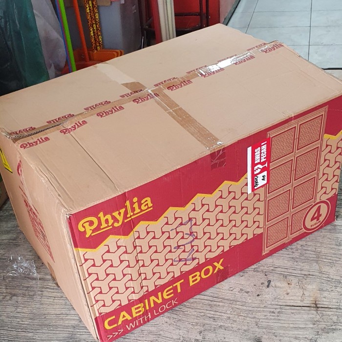 

karton lemari phylia bekas/kardus besar packing/kardus bekas