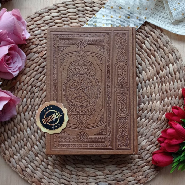 Al-Quran Mushaf Kulit Impor Darus Salam 14 x 20 HC - Asli