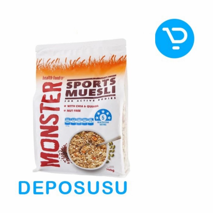 

Muesli MONSTER-SPORT MUESLI 700GR
