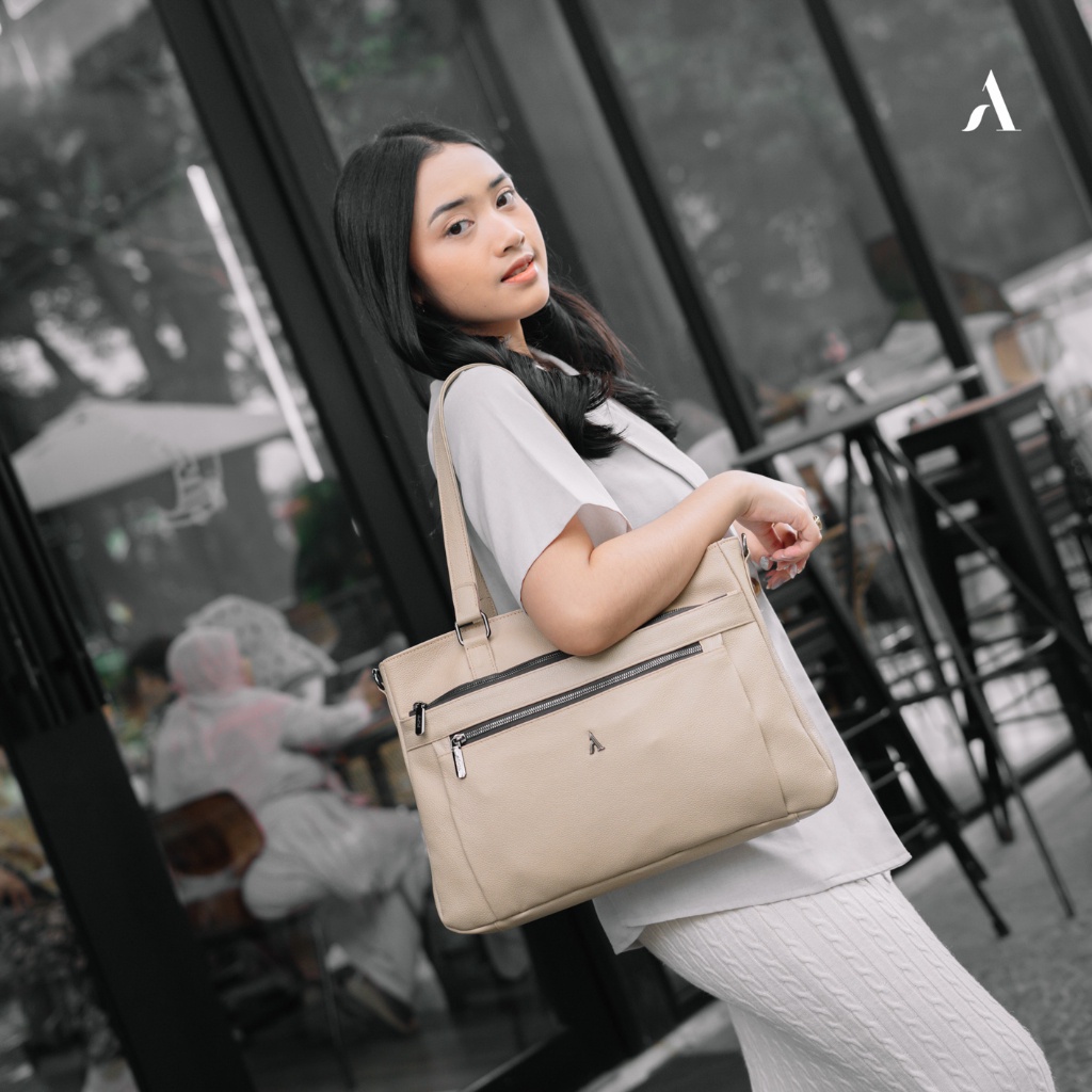 [PROMO] Tas Jinjing Wanita Kulit Asli | Totebag Kulit Sapi Wanita |Tote Kulit Asli | LOVATA | Elegan