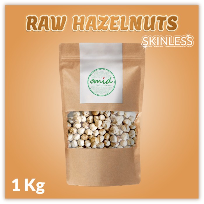 

Raw Hazelnut Without Skin | Kacang Hazelnut Mentah Tanpa Kulit 1 Kg