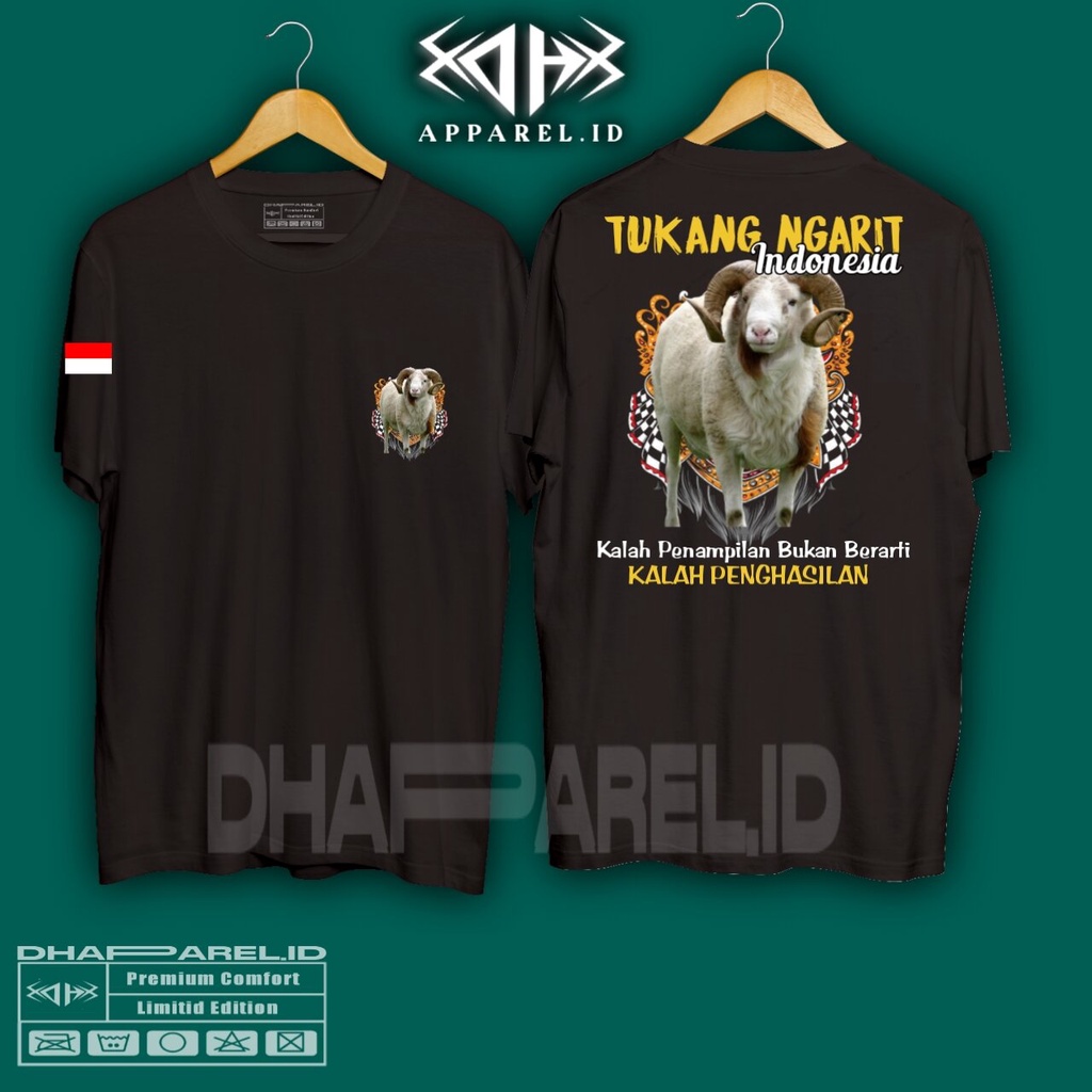 KAOS TUKANG NGARIT // peternak DOMBA DHAPPAREL.ID