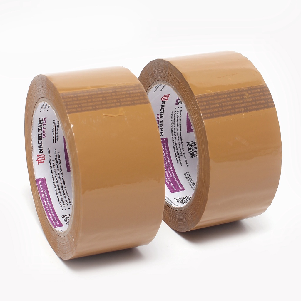 

Nachi - Lakban OPP Coklat 2 Inch 48mm - Roll - NACHI - Lakban OPP Coklat 2 Inch 48mm - Roll