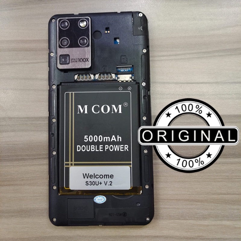 Battery Batere Batre Baterai Double Power Mcom Welcome S30U Plus Versi 2 Kapasitas 5000 Mah