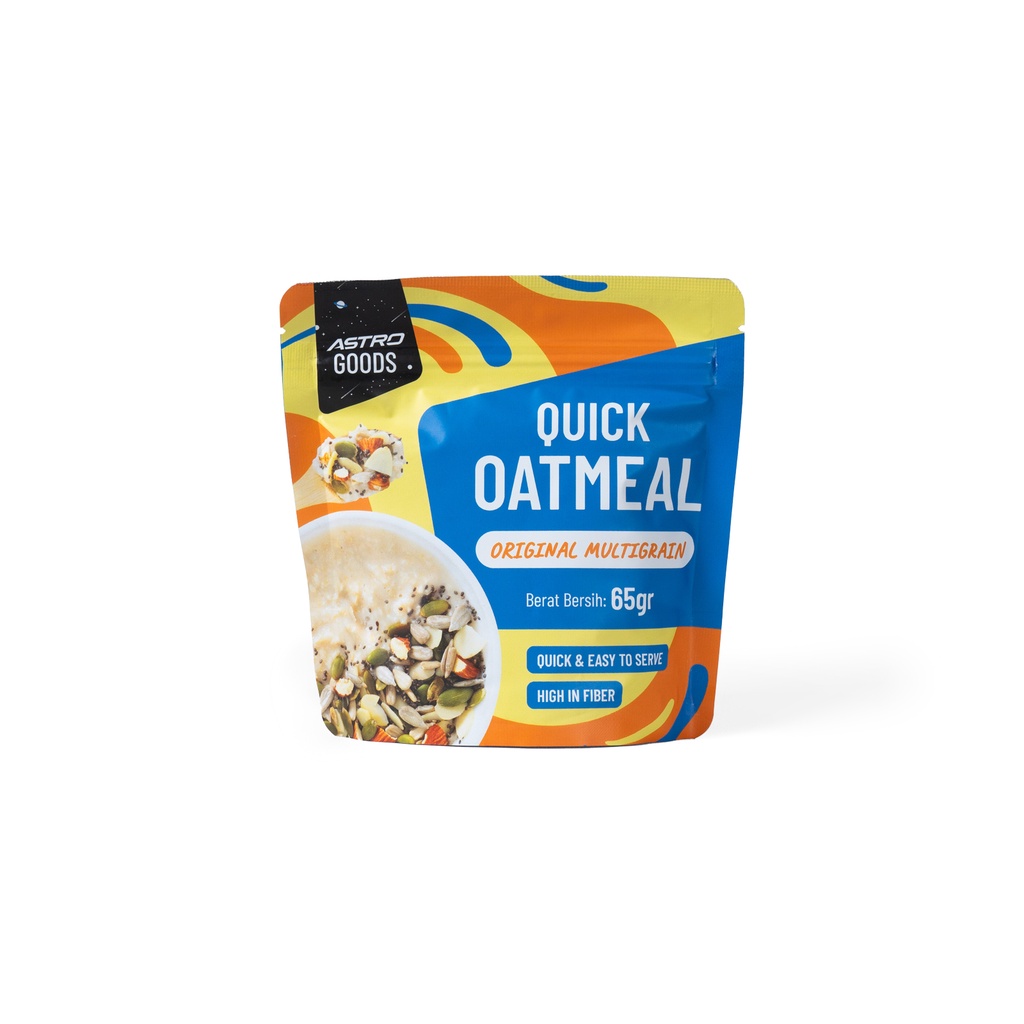 

Astro Goods - Quick Oatmeal Original Multigrain 65 gr