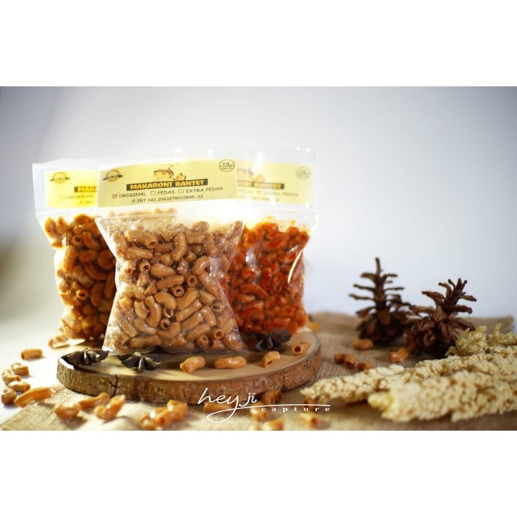 

Paket 12pcs Makaroni Bantet/Makaroni Kriwil Cap Koki