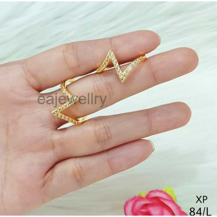 XUPING Gold Cincin Emas Asli 24 Karat Realpict Perhiasan Perempuan