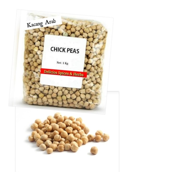 

Kacang arab/Chickpeas/ BERKUALITAS- 1 Kg