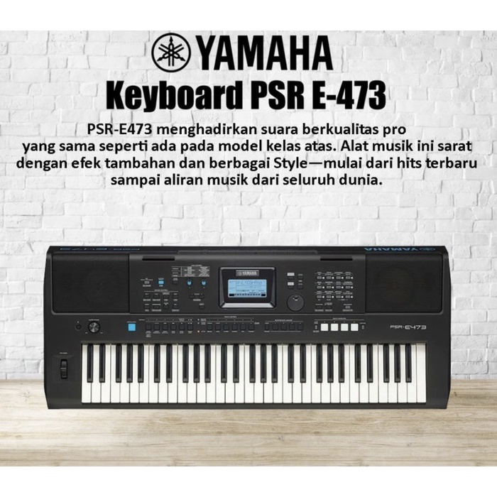 new✨ -Keyboard Yamaha PSR-E473 / PSR E 473 / PSR E473  YAMAHA