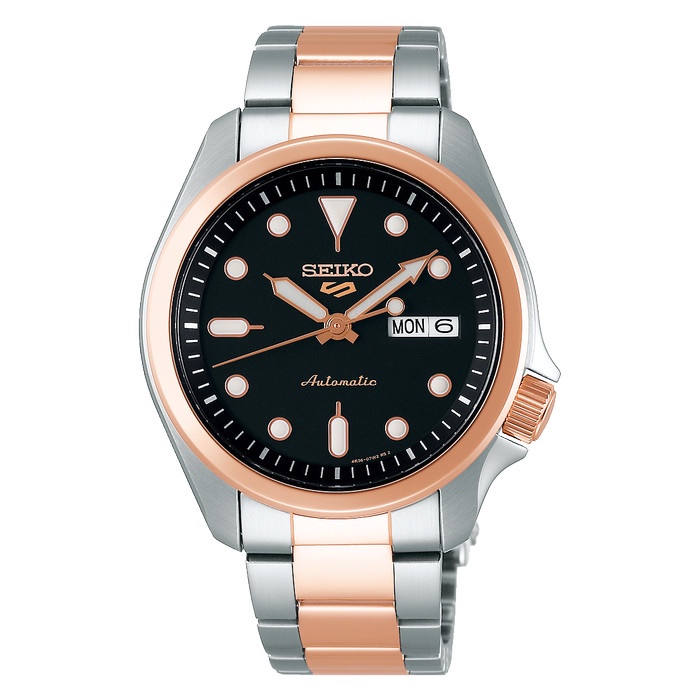 JAM TANGAN PRIA SEIKO 5 SPORTS STYLE BLACK DIAL SRPE58K1