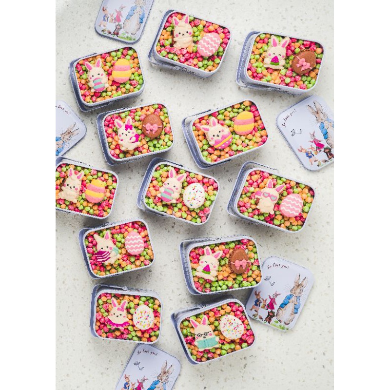 

Easter tin can macarons