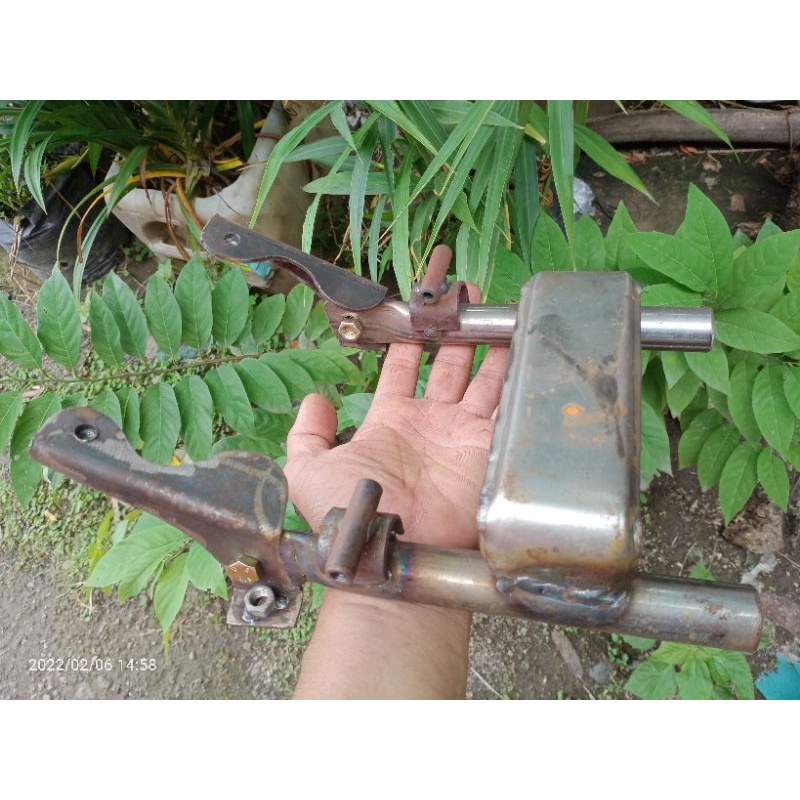 sambungan rangka Honda Gl pro buntutan Gl pro Gl max sambungan rangka belakang Gl pro Gl max TERMURA