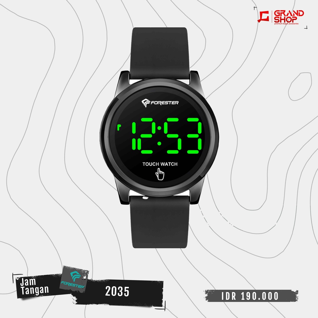 Watch / Jam Tangan Digital Forester JTF 2035