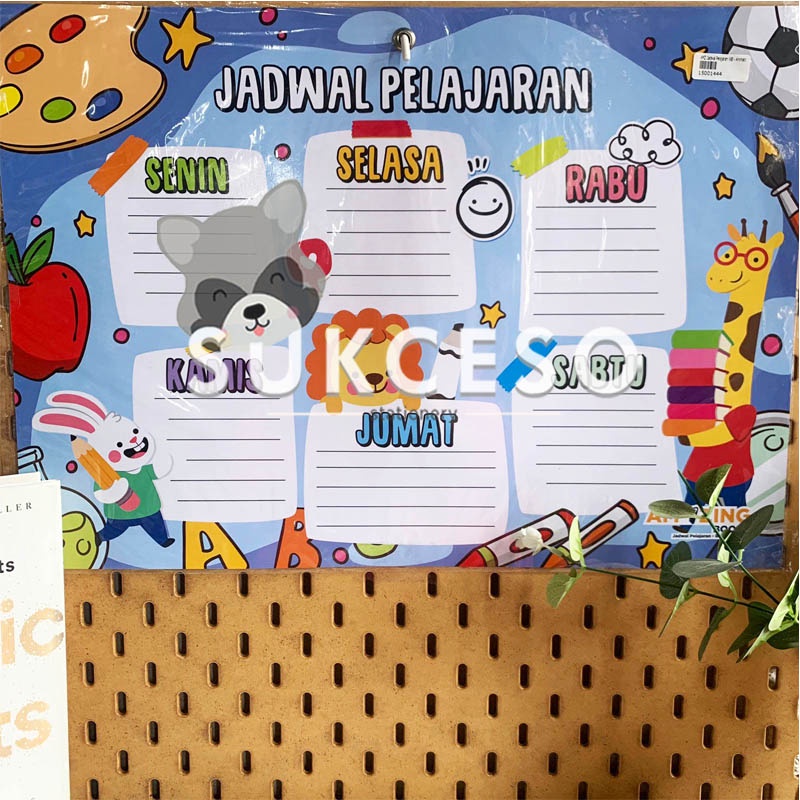 

AMAZING Jadwal Pelajaran WhiteBoard Animal Series