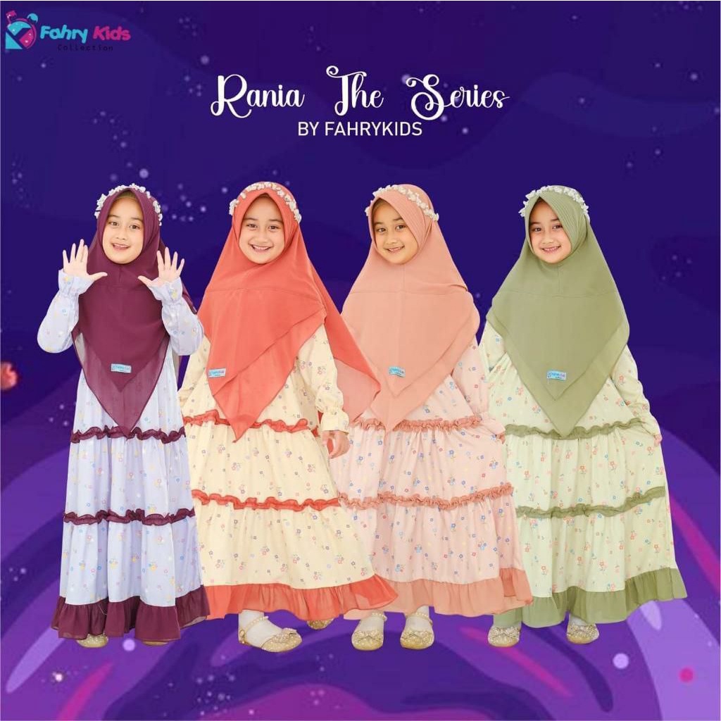 GAMIS CANTIK RANIA BY FAHRY KIDS