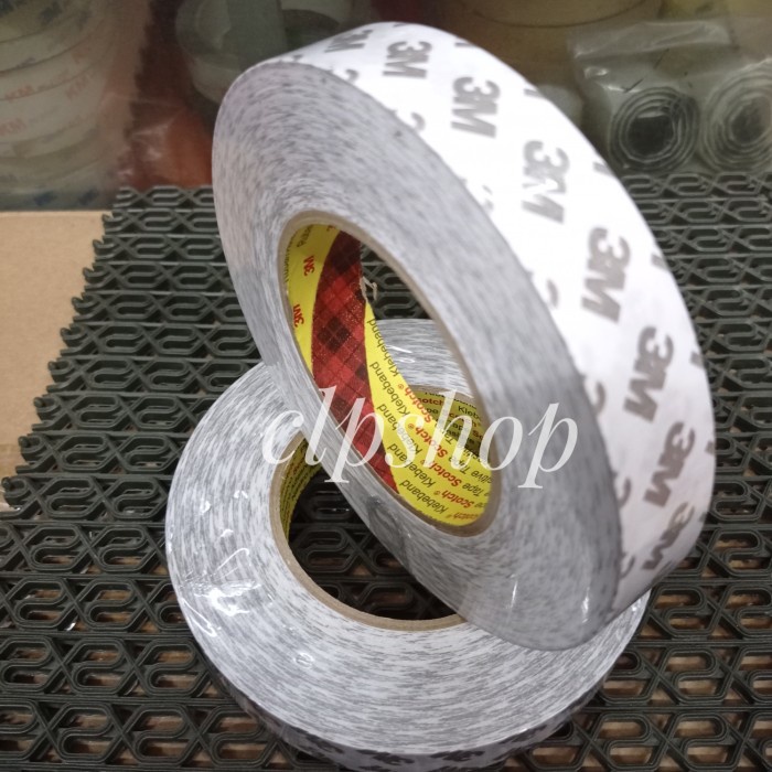 

3m double tape tisu sangat kuat uk 24mm×50mtr