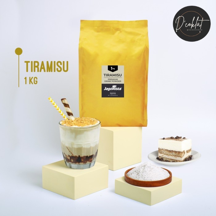 

1 Kg - Tiramisu - Premium Bubble Drink Powder