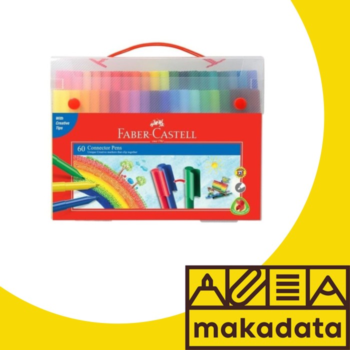 

Andma CONNECTOR PEN | SPIDOL FABER CASTELL 60 WARNA