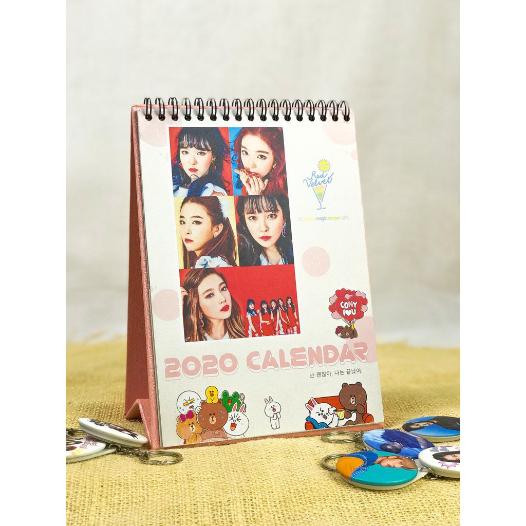 

KALENDER MEJA KALENDER KPOP KALENDER CUSTOM RED VELVET (BISA REQUEST BIAS) EXO BTS NCT EXO BLACKPINK