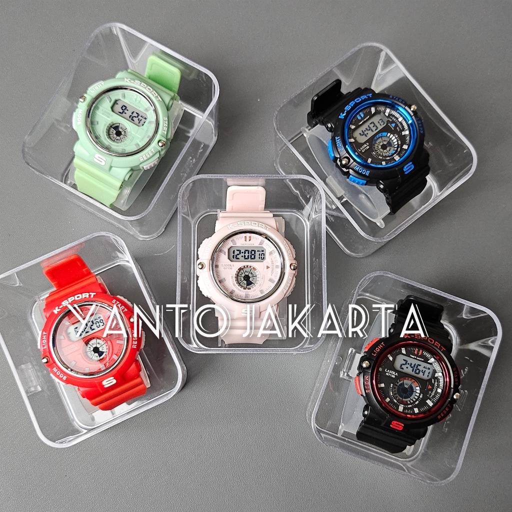 Jam tangan anak cowok cewek digital anti air