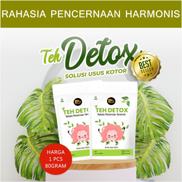 

Teh Detoks Usus pembersih Usus Kotor Detox Sistem Pencernaan 80 Gram