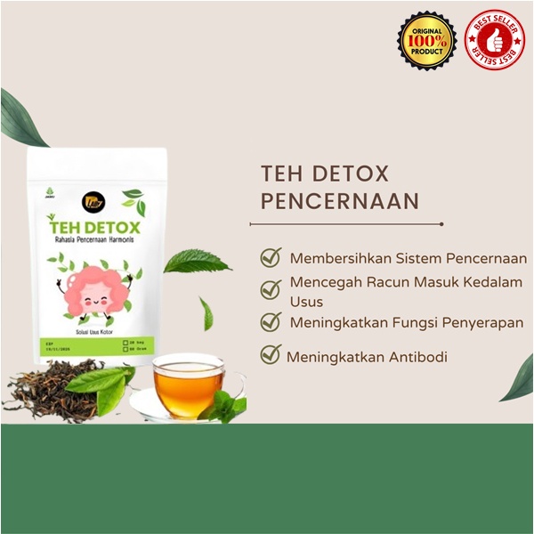 

Teh Detok Usus Kotor Pembersih Pencernaan Herbal Pencuci Usus Alami